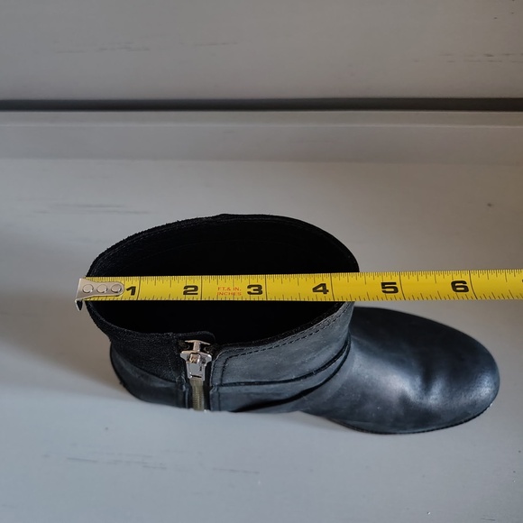 Sorel NL3709-010 Cate Black Leather Buckle Zip Boot US Size 8 - Picture 10 of 10